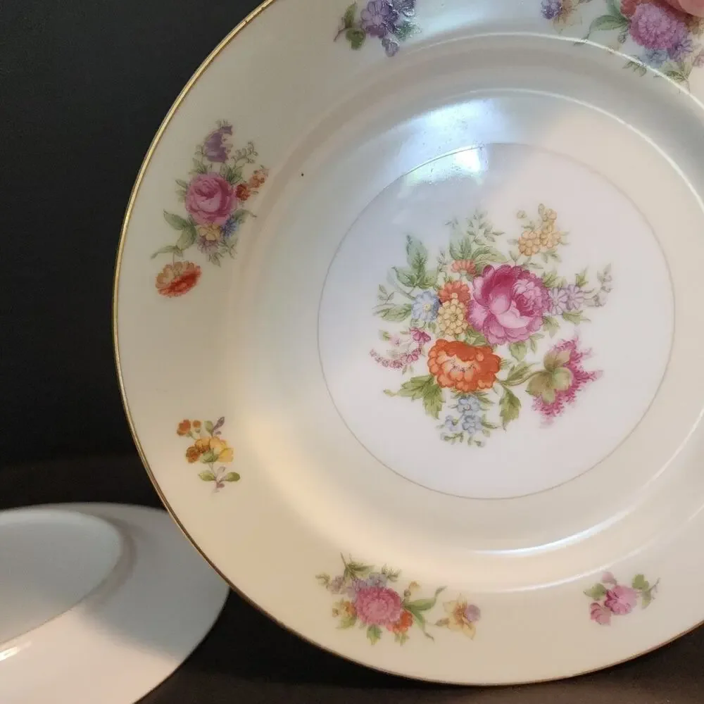 Rose China vtg rose